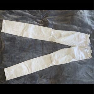 White Hollister jeans